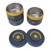 Bento Lunch Box Round with Lid Bag Leakage Proof Stainless