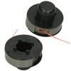 SPARES2GO Line and Spool for Qualcast GGT250 GGT2501 Grass Trimmers
