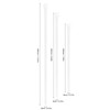 300PCS Cable Ties Multi Size Long Zip Ties for Home