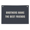 NaZaUK Brothers Make the Best Friends Wall Hanging Canvas Banner,