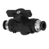 Air Flow Control Valve Pneumatic Connector Manual Adjust Quick Connect