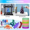 PITMT 3D Pen Filament PLA, 20 Pieces Two-Tone 3D Pen