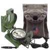 Cammenga Compass Military Grade Phosphorescent - Lensatic Compass Shock, Sand,