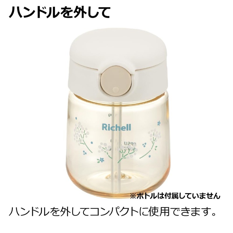 Richell Step-Up Parts for Hanaemi Baby Bottle (PPSU) 7 Months