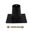 Namvo Rain Chains Aluminium Black Powder Coated Gutter Downspout Adapter
