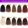 ZRQ Micro Goddess Locs Crochet Braids Hair 24 Inch With