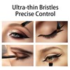 Ultra-Thin Eyebrow Brush Set - Raffaello 3Pcs Angled Precision Eyeliner