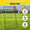 Volleyball Rebounder Net 7x4 ft, 6 Angles Adjustable Volleyball Training
