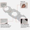 Cigar Cutter Guillotine, Stainless Steel Smooth Cigar Clippers Double Cut