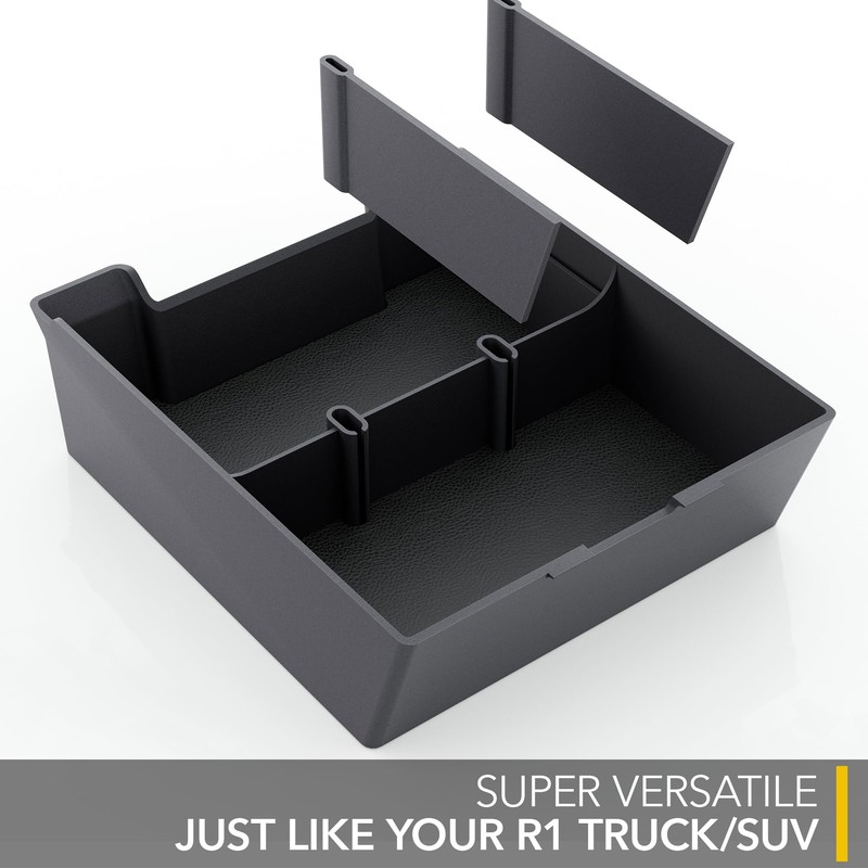 TWRAPS Armrest Organizer for Rivian R1T & Rivian R1S, Moving