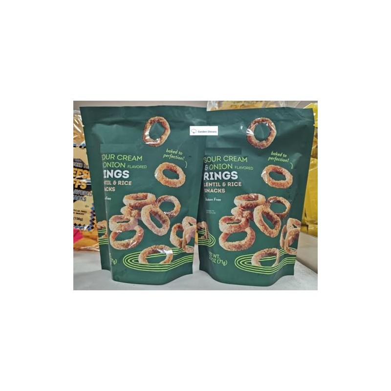 Generic Trader Joe's Sour Cream & Onion Flavored Rings Lentile