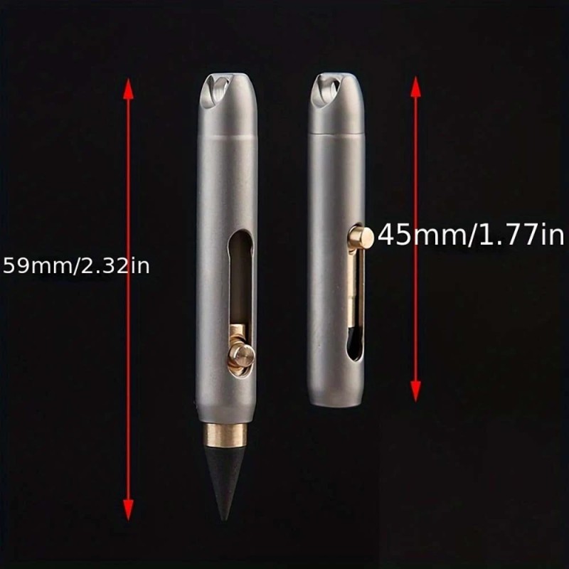 Unbranded Durable,Rust Resistant Titanium Alloy Non - Sharpening Pen for