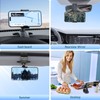 NADRQQE NADRQQE Multifunctional Car Dashboard Mobile Phone Holder, 360 Degree