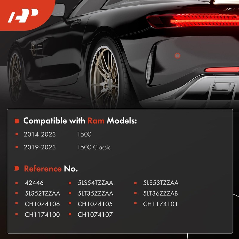 A-Premium 5-PC Front and Rear and Center Parking Assist Sensor