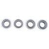 SUKATC 4PCS Front Wheel Bearings Compatible with Hustler FasTrak Mowers