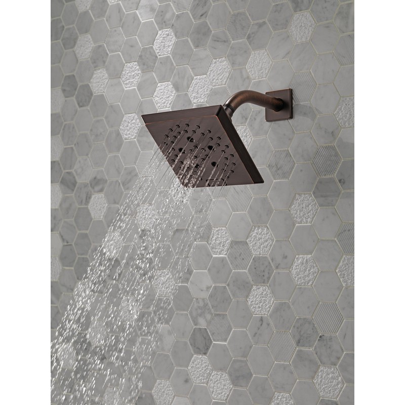 Delta 52664-RB H2Okinetic 5-Setting Raincan Shower head, Venetian Bronze