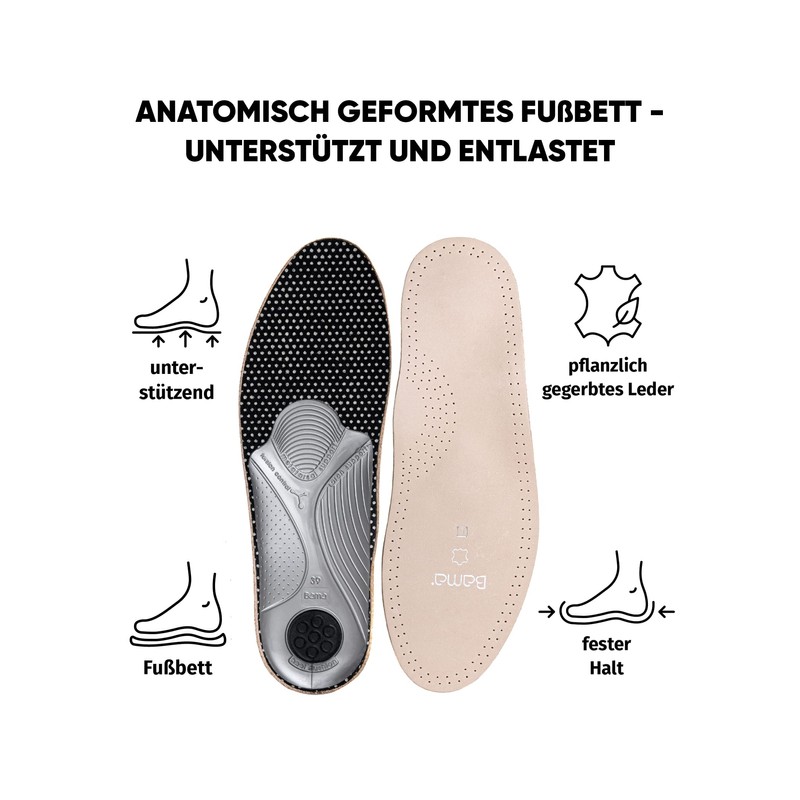 Bama Primus Einlegesohlen, Braun, 36 EU