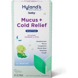 Hyland's Naturals Baby Mucus and Cold Relief, Nighttime, 4 oz