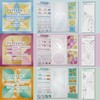 Halandar 11Pcs/3 Patterns Acrylic Template and Paper Pieces Set Sewing