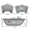 BMC WW2 USMC Amtrac LVT - 1:32 Amphibious Vehicle for