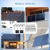 Adjustable Balcony Bracket for Solar Panels, Pack of 2 Solar