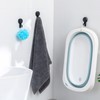 TAILI 4 Pack 360° Rotatable Powerful Suction Cup Shower Hooks