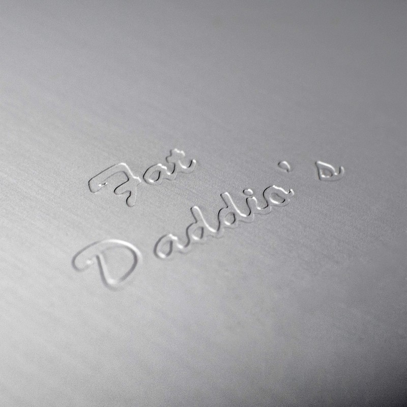 Fat daddio de aluminio anodizado redonda para tarta sartenes, Plateado,