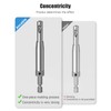 Upgrade Hinge Drill Bit Set 3Pcs, Ancable 1/4" Hex Shank