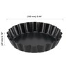 MOUYAT 10 Pack 10cm Round Quiche Dish, 4 Inch Non