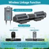 hygger Aquarium Gyre Wave Maker Fish Tank Cross-Flow Pump Adjustable