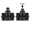 sourcing map Inline Foot Pedal Push Button Switch, UFO Type