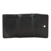 Voi Bestseller Mini Wallet 70177 Smooth Leather Soft - Black,