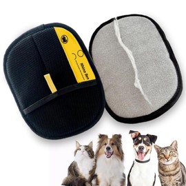 1 PCS Electrostatic Pet Hair Removal Gloves - Reusable Cat Hair Remover,Pets Hair Remover,Gloves Pet Hair Removal for Cat & Dogs for Furniture, Clothes, Bedding, Grooming Glove for Dogs Cats（Universal