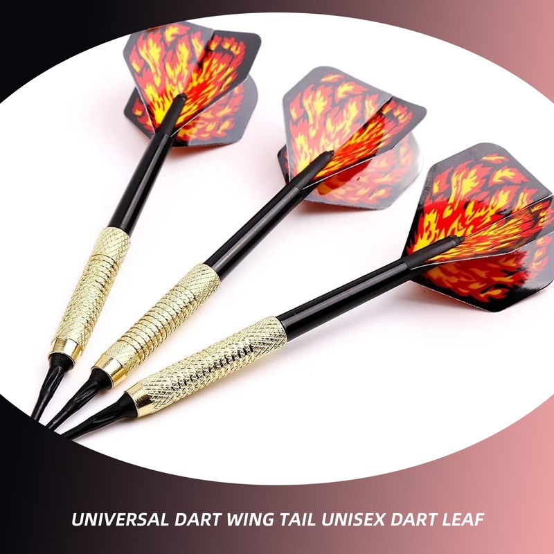 KAYEF Dart Flights, Pack of 102 Dart Wings, Standard Shape