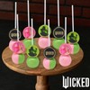 Wicked Cupcake Rings With Glinda And Elphaba, 24 Cupcake Toppers