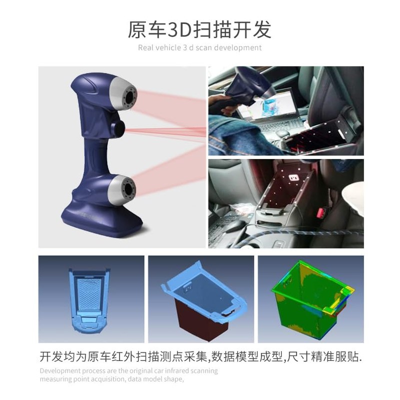 Spawson Center Console Organizer for 2023-2025 Honda Pilot, Insert Storage