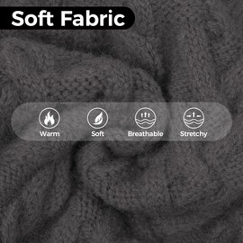 LeleTail Dog Sweaters for Medium Dogs Girl, Thanksgiving Christmas Dog Sweatshirt, Dachshund Fall Clothes for Holiday, Winter Pullover Easy On Warm Clothes for West Highland, Beagle Wear, Grey M