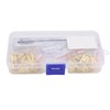 Copper Rivets Burrs Kit Copper Rivets with Setters Rust Proof