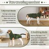 IDOMIK Dog Anxiety Calming Hoodie, Breathable Dog Jacket Vest for