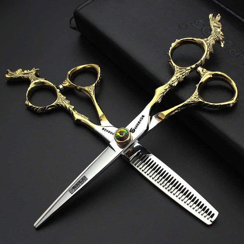6/7/8/9 Inch Hair Scissors/Thinning Scissors, Japan 440C Professional Sharp Scissors