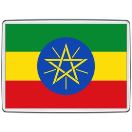 Pixly® Ethiopia Flag Fridge Magnet Large Jumbo Size Ethiopian Keepsake Country Souvenir Novelty Refrigerator Magnets Gift