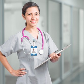 NICU Tiny Lives Matter Retractable Badge Reel