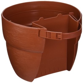 Emsco Group 2461-1 Bloomers Post Planter, Terra Cotta