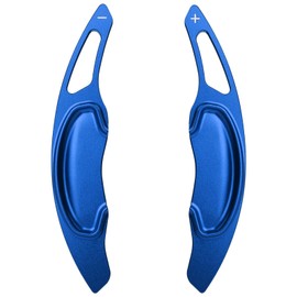 CKE Compatible with Honda Civic Accord CR-V Pilot 2025 2024 2023 Accessories Car Paddle Shifter Extension Interior Shift Cover Trims -Blue