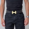 BELTINGER Henry Designer Belt Made of Full Cowhide Leather, 4