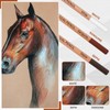 Geyoga 36 Pcs Professional Charcoal Pencils Extra soft, Soft, Medium,