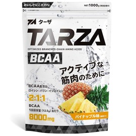 TARZA Tarza BCAA 8000mg amino acid citric acid powder pineapple flavor 1kg, 1 piece, 1g / TARZA 타자 BCAA 8000mg 아미노산 구연산 파우더 파인애플 맛 1kg, 1개, 1g