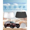 oricarmes Precisely Designed for 2024-2025 Mazda CX90 Sunshade 99% UV