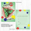 Olivia Samuel 20 x Paintball Party Invitations - Birthday Invites