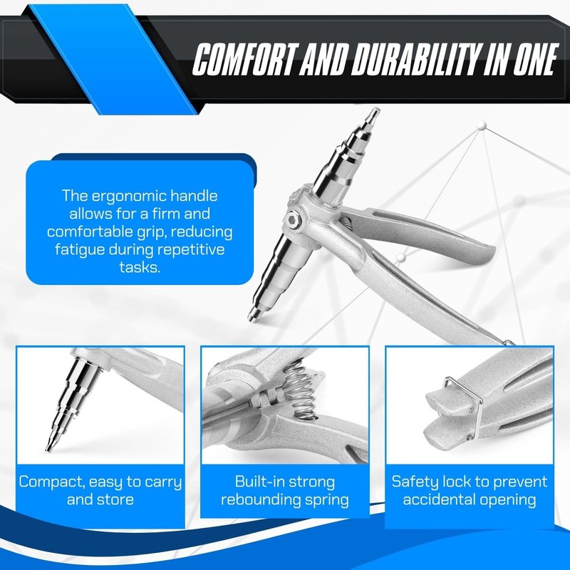 Flexzion Copper Pipe Expander Tool, Universal Aluminum Alloy Hand Swager